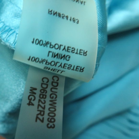 Calvin Klein Strapless Halter Sequin Beaded Dress - Picture 13 of 13